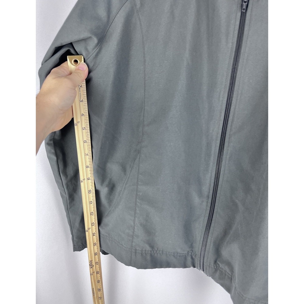 Nike Women's Sport Wind Jacket Grey/Pink Stripe Size XLarge (16/18) - Picture 5 of 6